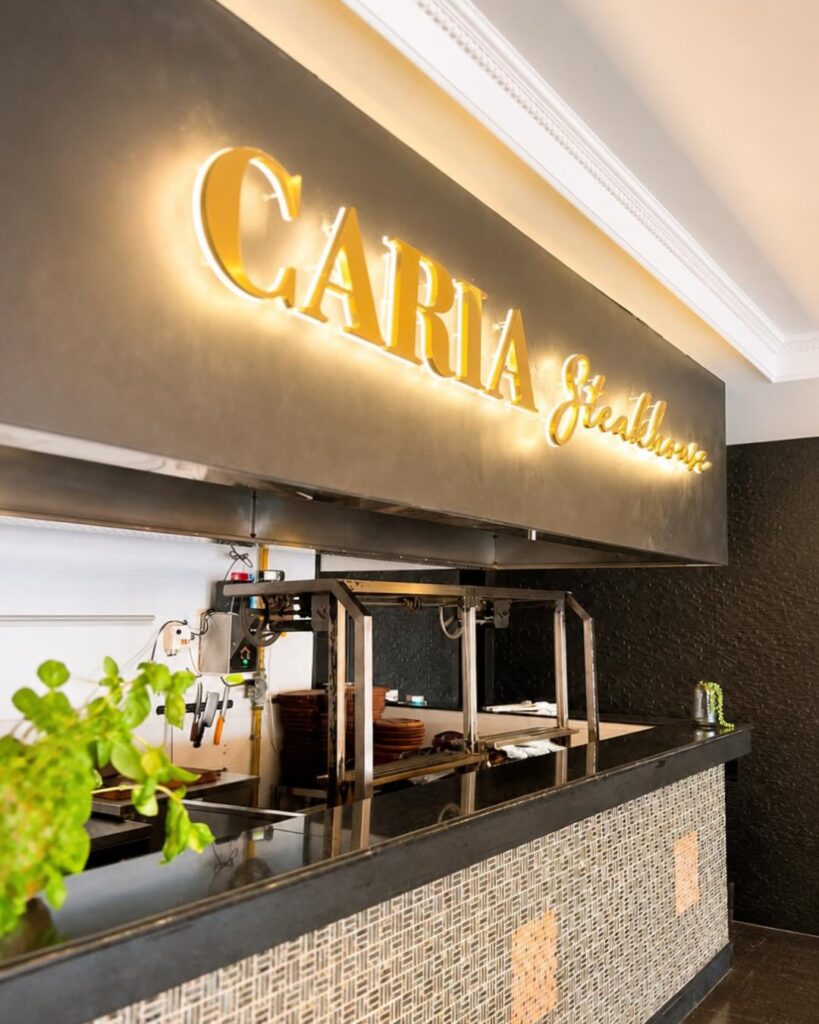 Grill et comptoir du Caria Steakhouse